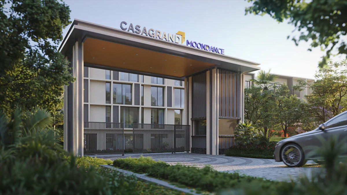 Exterior elevation 03 of Casagrand Moondance Kumbalgodu Exterior elevation 03 of Casagrand Moondance Kumbalgodu