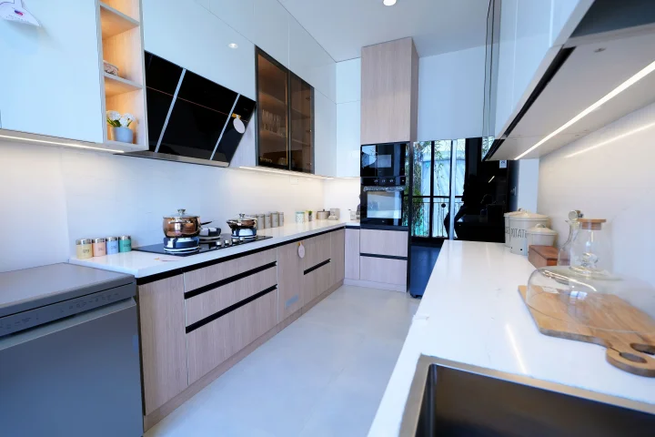 Premium interior visualisation - material and finish language Premium interior visualisation - material and finish language
